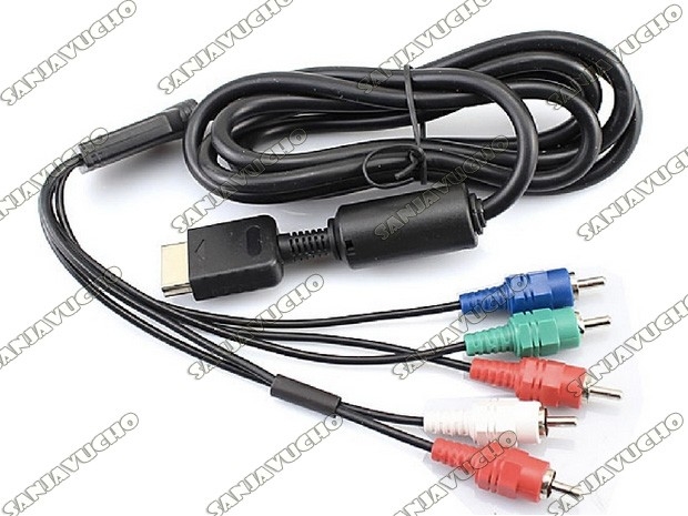 & CABLE VIDEO COMPONENTE PS3 PS2